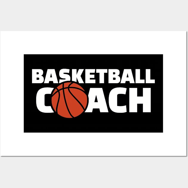 Basketball coach Wall Art by Designzz